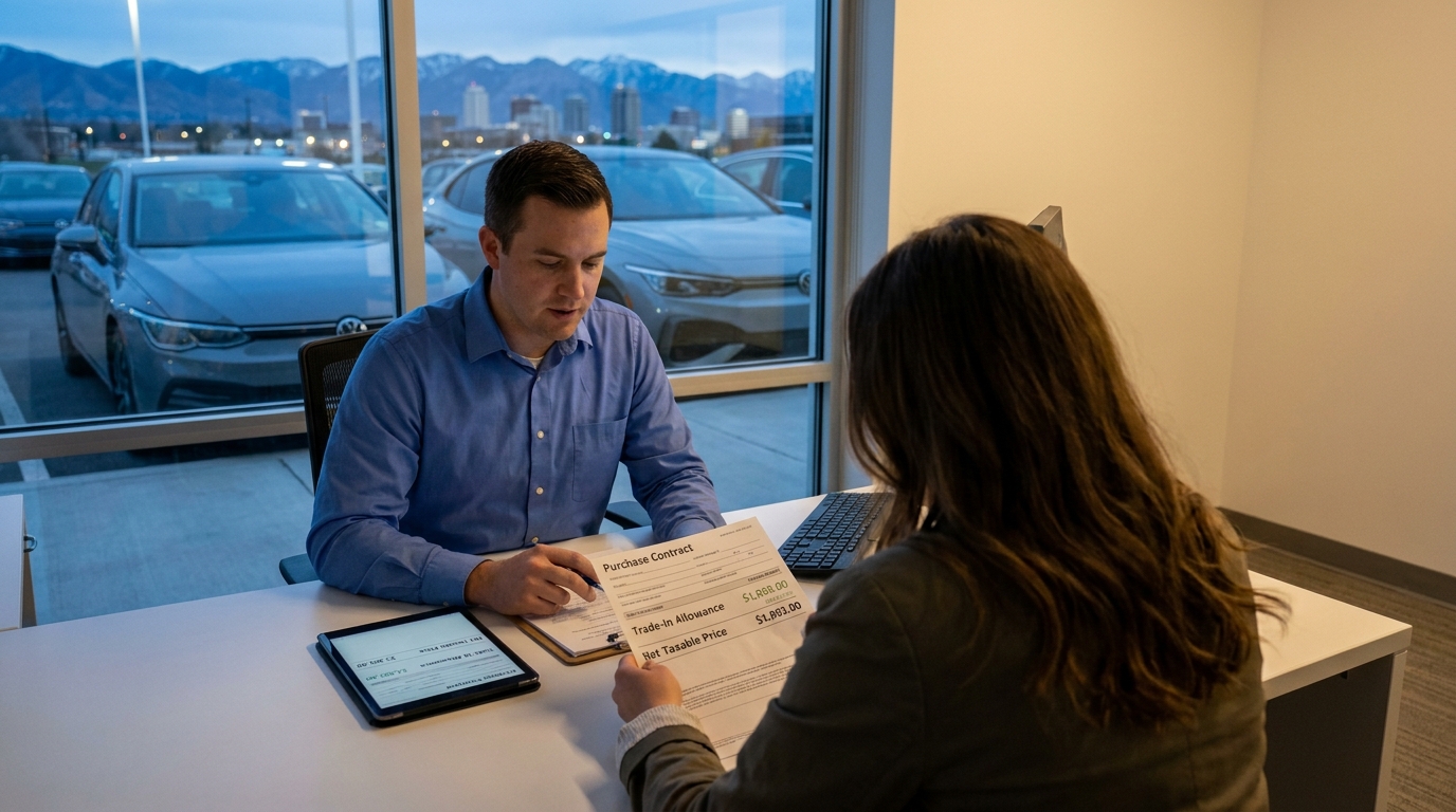 Utah Trade-In Tax Credit at a Salt Lake City VW Dealer - auto dealership in salt lake city, ut
