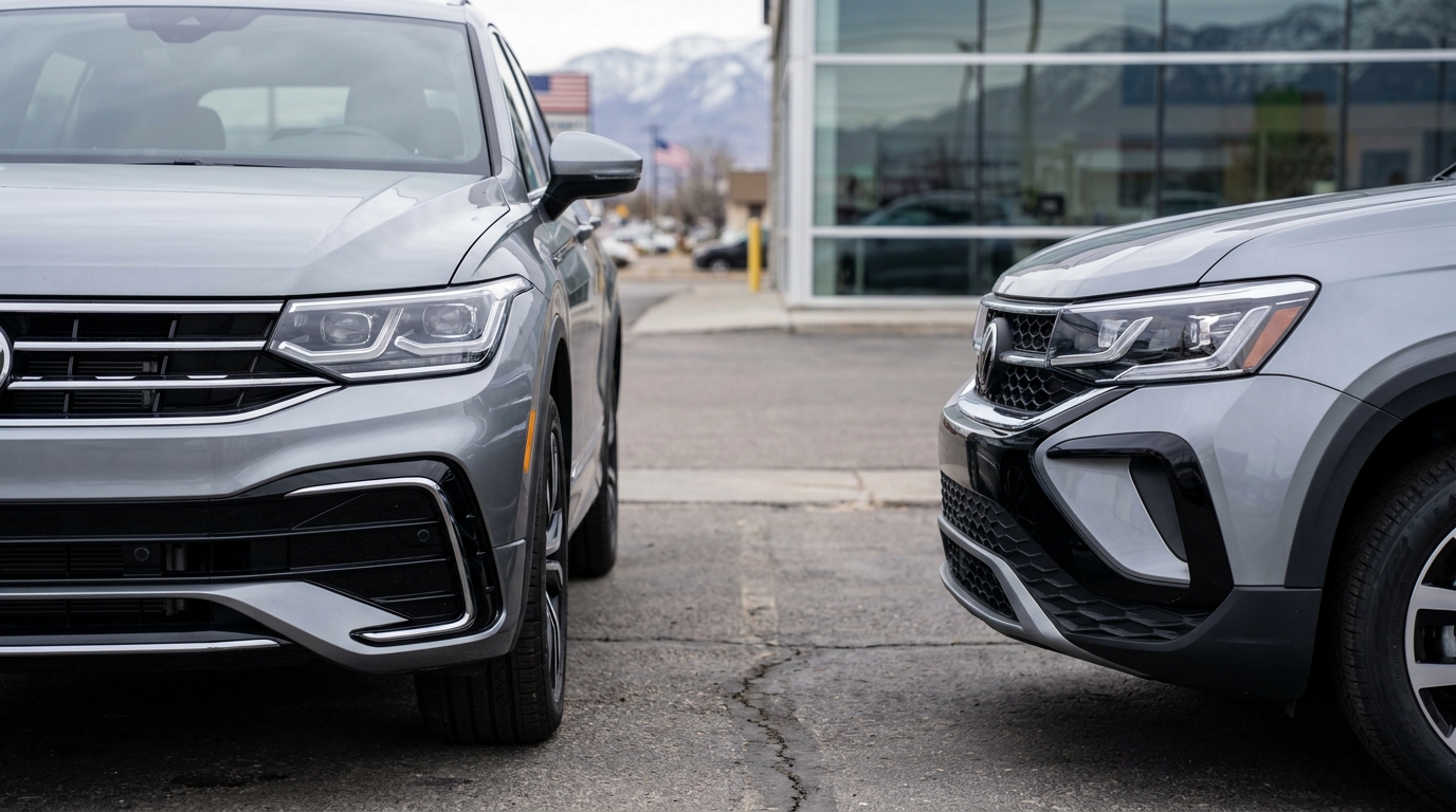 VW Tiguan vs Taos in West Valley City, UT: 2026 Guide - auto dealership in west valley city, ut