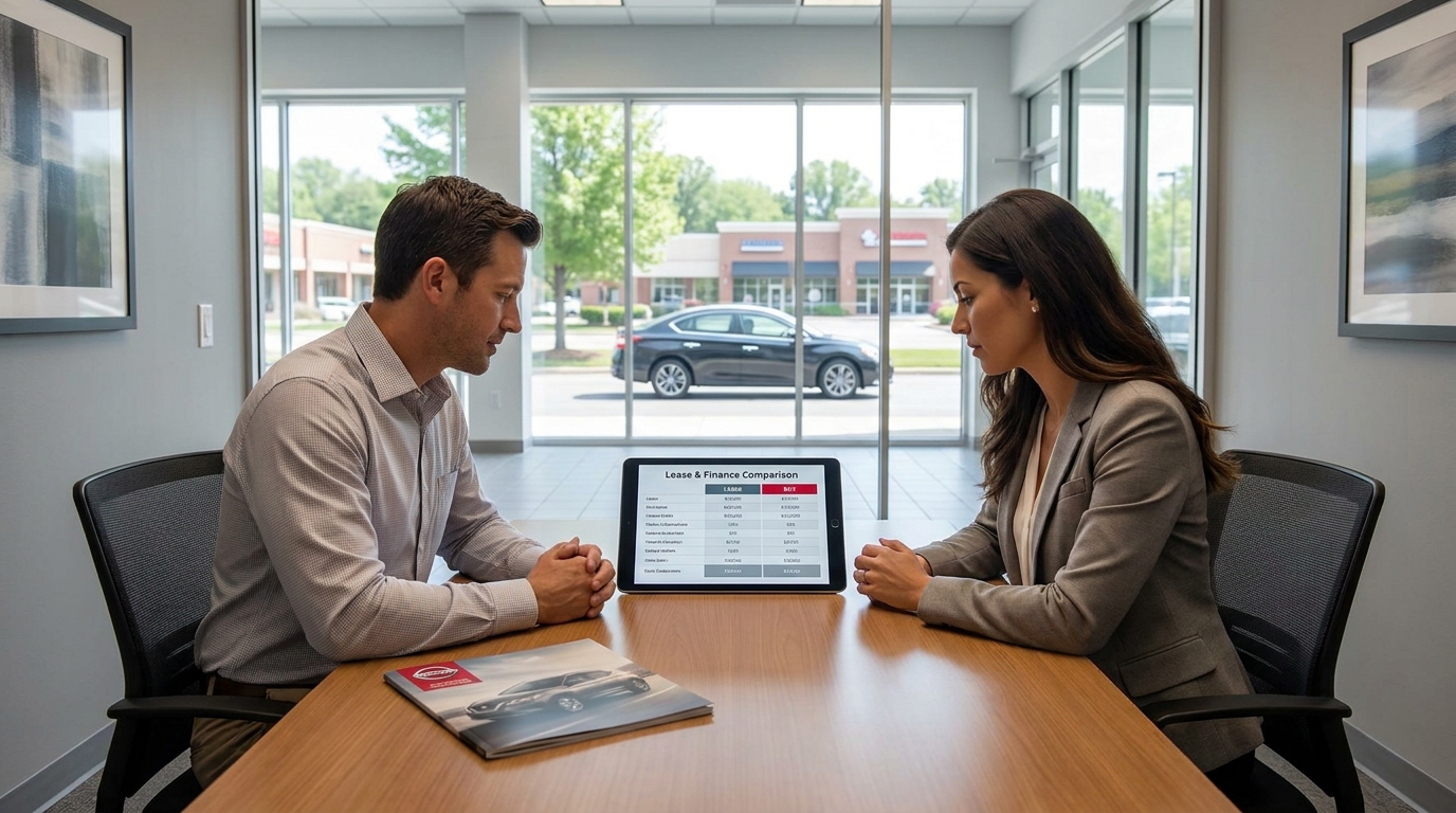 Lease vs Buy Nissan in Ballwin, MO: Run the Numbers - Nissan Dealership in Ballwin, MO