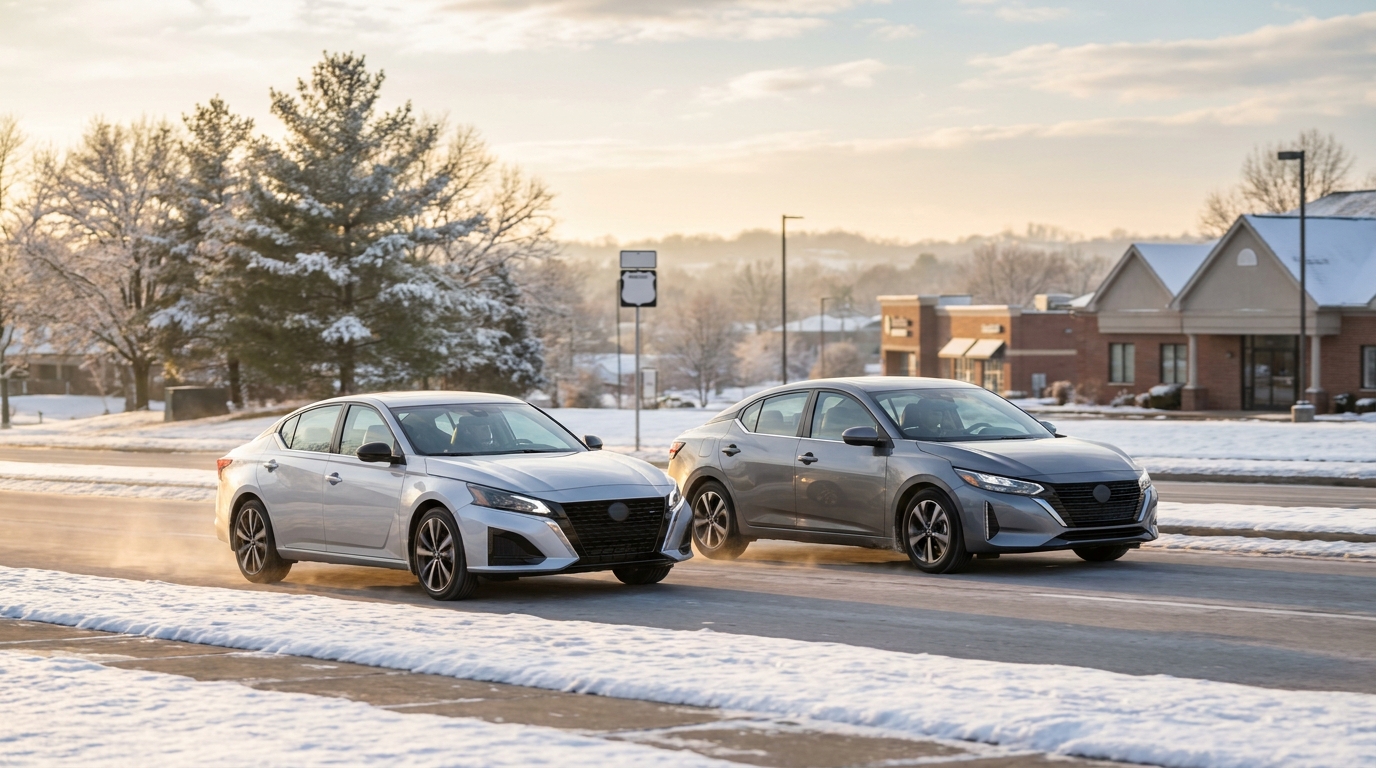 Nissan Altima vs Sentra: Which to Buy in Ballwin, MO - Nissan Dealership in Ballwin, MO