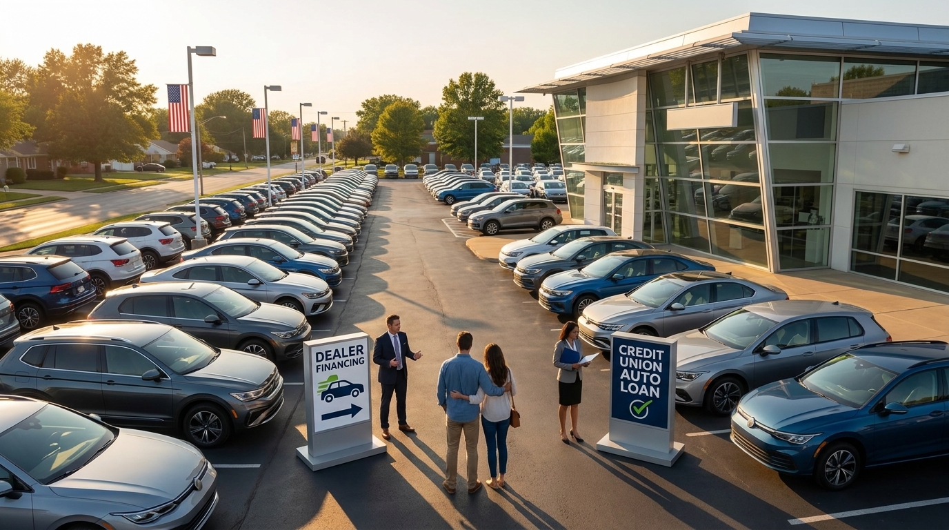 Dealer Financing vs Credit Union Auto Loan in Hazelwood, MO - auto dealer in Hazelwood, MO