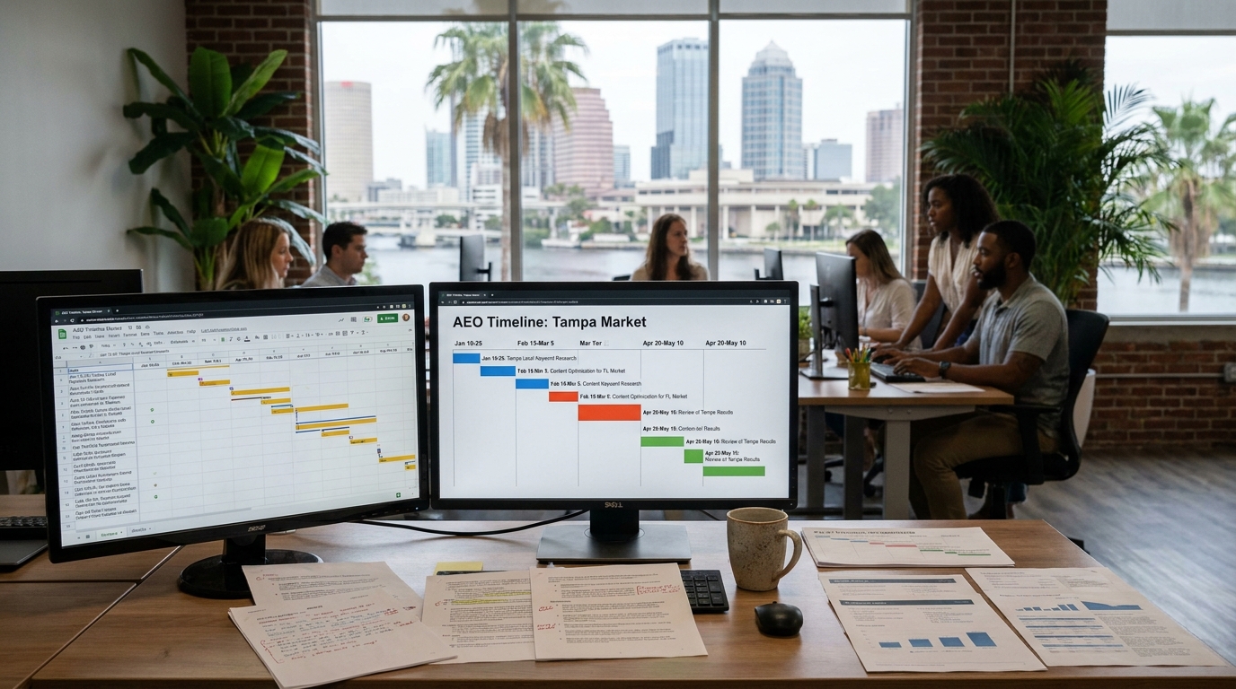 AEO Timeline in Tampa, FL: How Long to See Results - aeo services in Tampa, FL