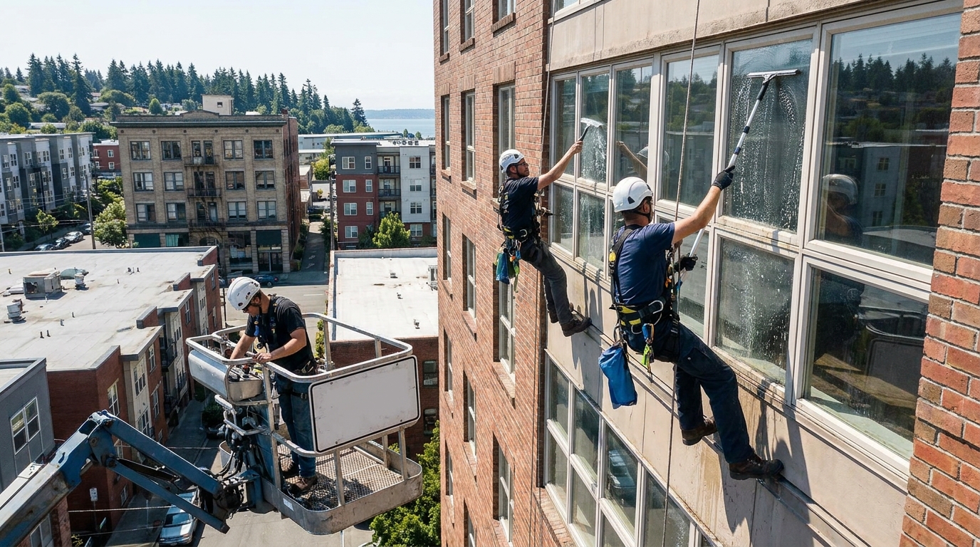 Window Cleaning Prices in Everett, WA: What to Expect in 2026 - window washing in Everett, WA
