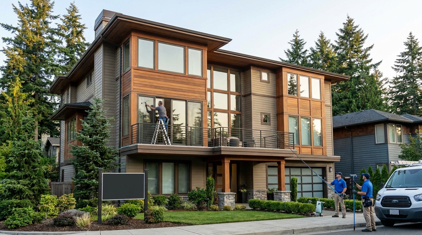 DIY vs Professional Window Washing in Kirkland, WA (2026) - window washing in Kirkland, WA