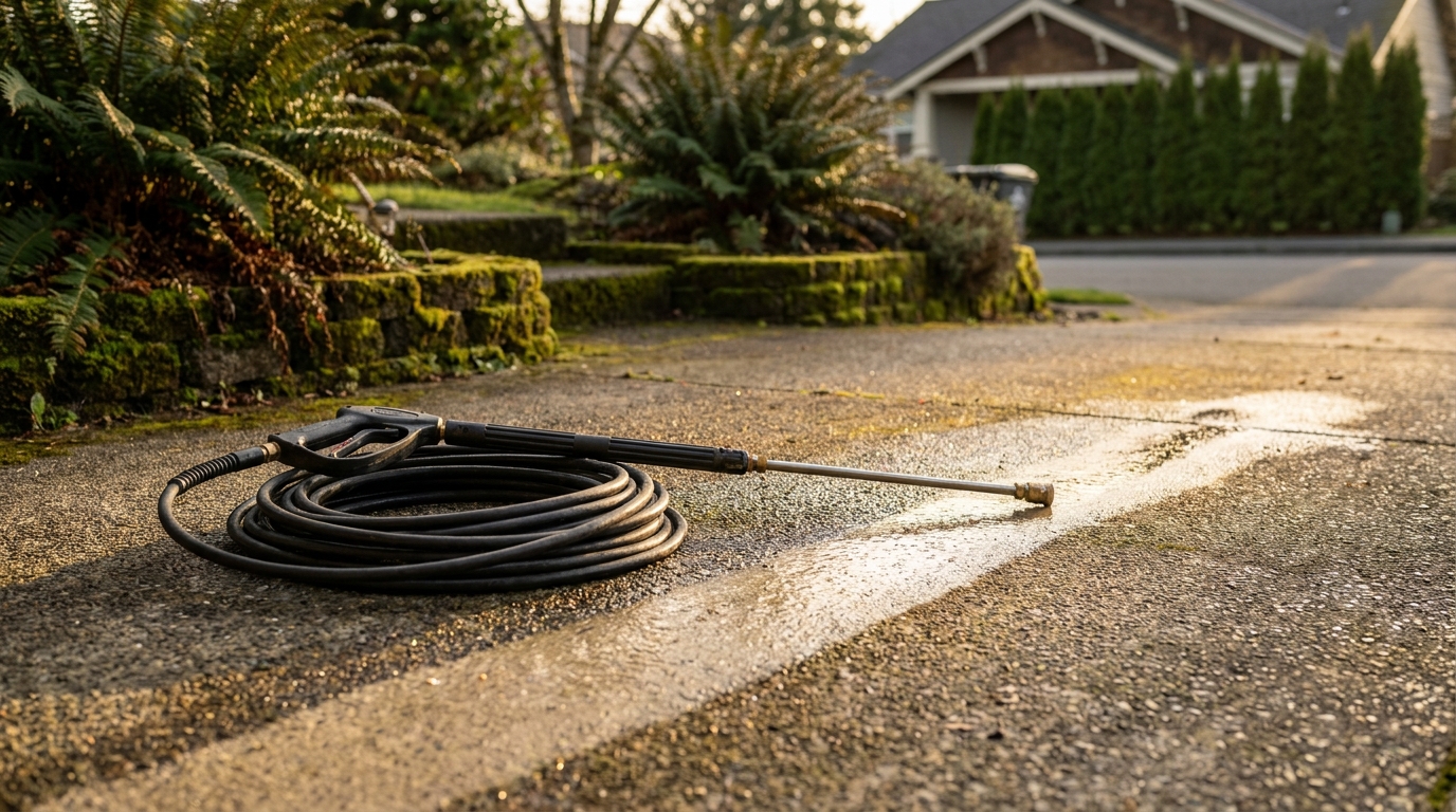 Driveway Pressure Washing Cost in Everett, WA (2026) - pressure washing in Everett, WA