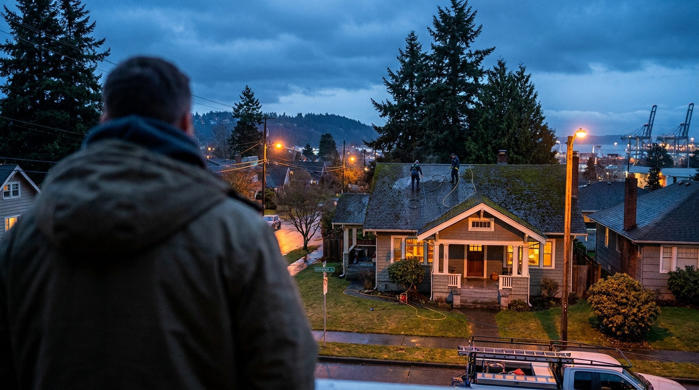 How to Choose a Roof Cleaning Company in Everett, WA: A 2026 Buyer's Guide - roof cleaning in Everett, WA
