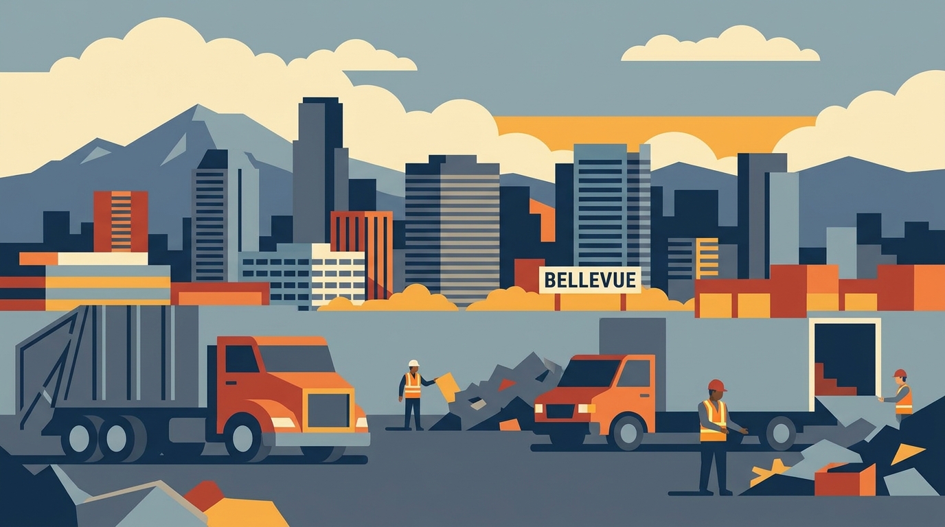 Same Day Debris Cleanup Bellevue: Emergency Service Options in bellevue
