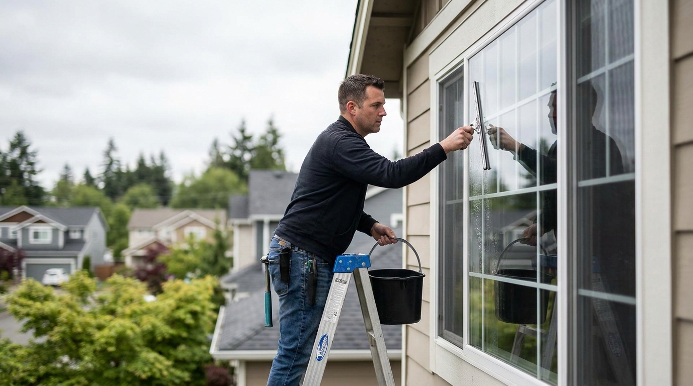 What to Look for When Hiring a Window Cleaning Company in Everett, WA - cleaning service