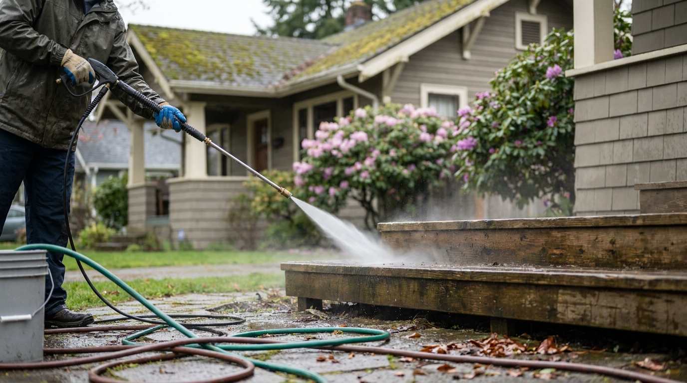 Spring Pressure Washing Checklist: Seasonal Exterior Maintenance for Everett Homes