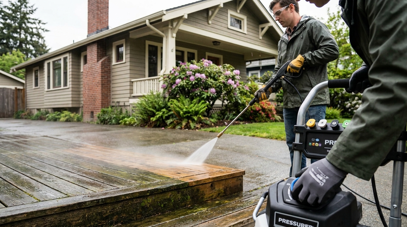 Pressure Washer PSI Settings: Surface-Specific Cleaning Guide for Everett Homes