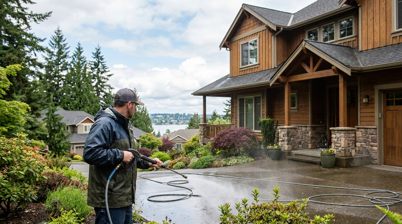 House Washing Kirkland: Complete Exterior Cleaning Process in kirkland