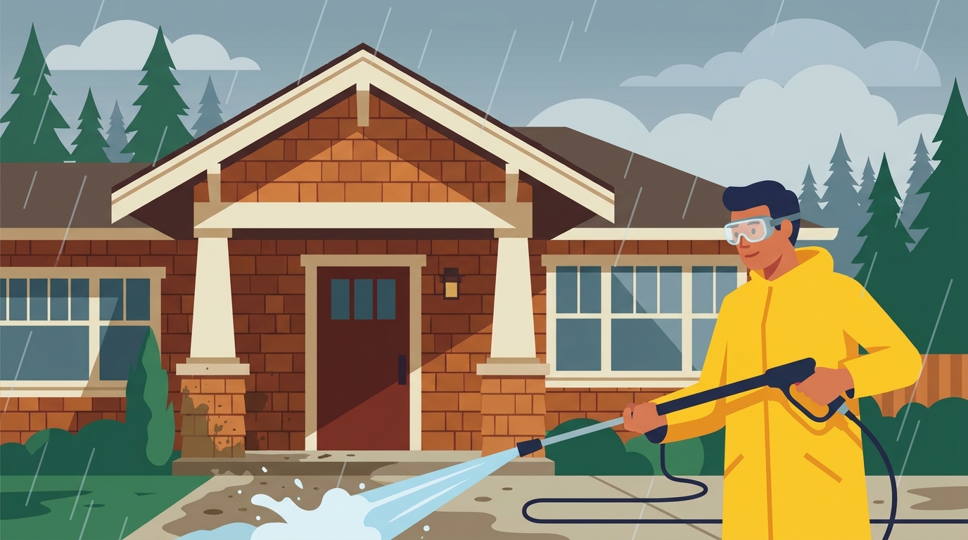 Exterior House Cleaning in Everett: Which Services Do You Actually Need? - pressure washing in Everett, WA