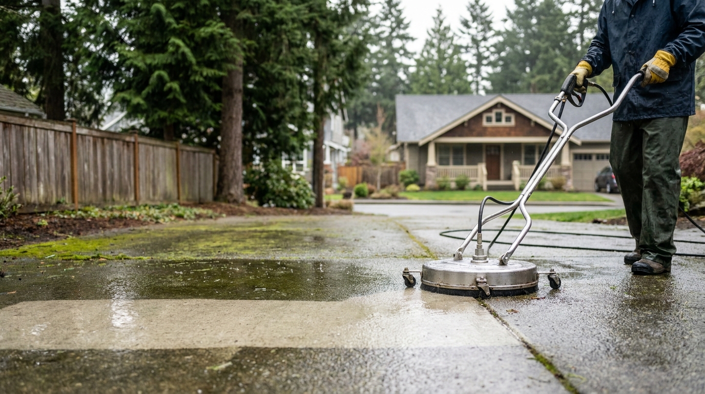 Complete Guide to Pressure Cleaning Concrete Driveways and Walkways in Kirkland - cleaning service in Kirkland, WA
