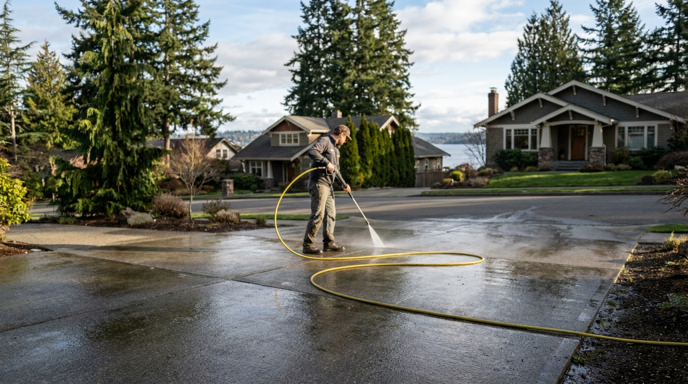 Best Driveway Pressure Washing Kirkland: Equipment and Techniques in kirkland