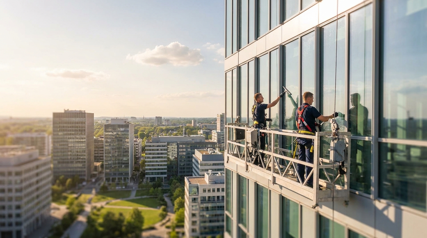 High-Rise Window Cleaning Methods: Professional Access Solutions