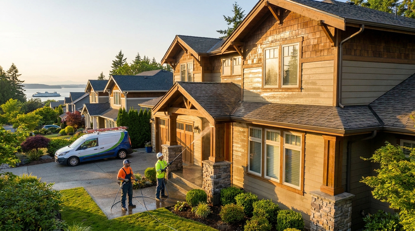 Finding a Reliable Local Exterior Cleaning Company Near Everett, Washington - cleaning service in Everett, WA