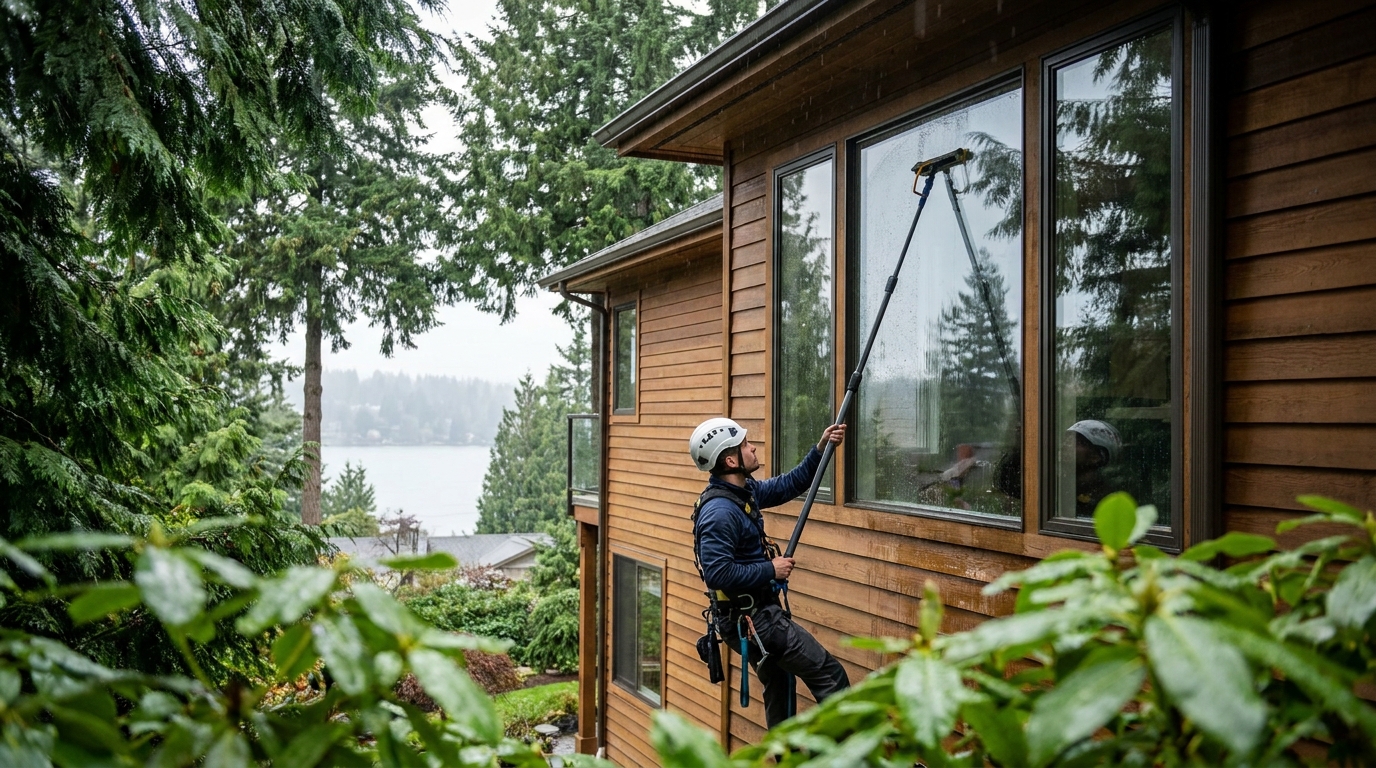 How Often Should You Clean Windows on Two-Story Homes in Bellevue? - cleaning service in Bellevue, WA