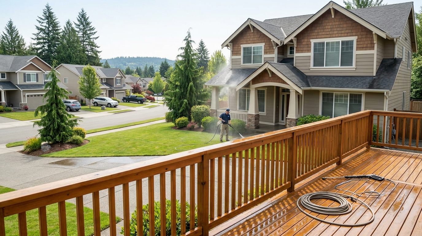 What Affects Exterior House Cleaning Costs in Lynnwood, WA? - pressure washing in Lynnwood, WA
