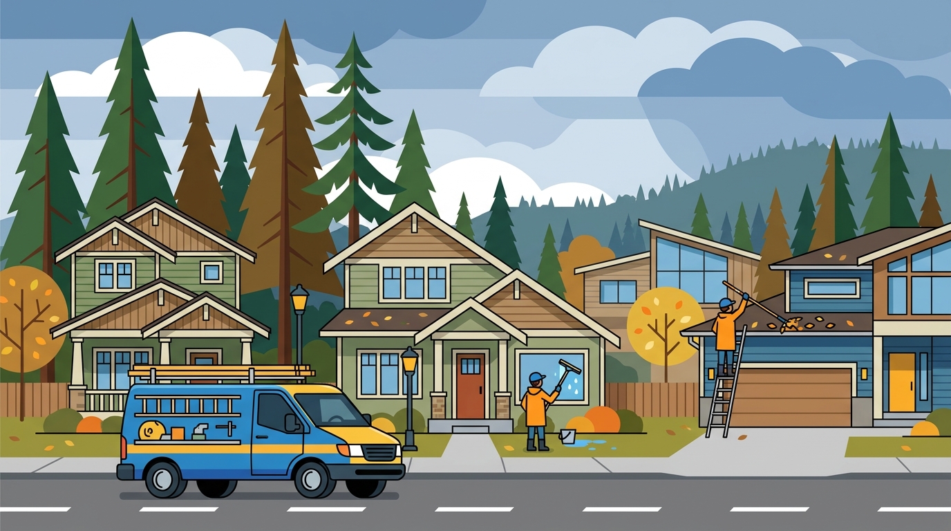 How Often Should You Clean Your Gutters in Alderwood, Lynnwood? - window washing in Lynnwood, WA