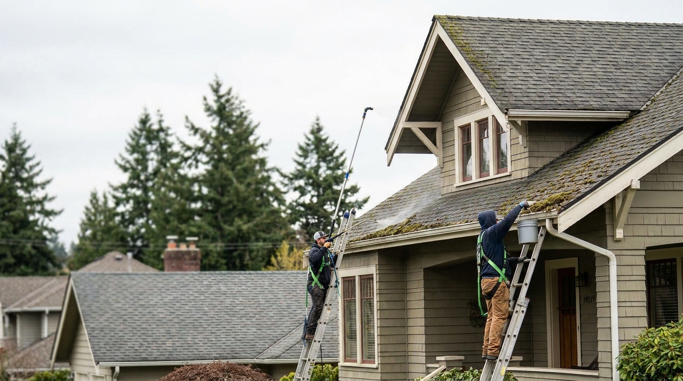 Top Rated Gutter Roof Cleaning Everett: Service Integration Benefits in everett
