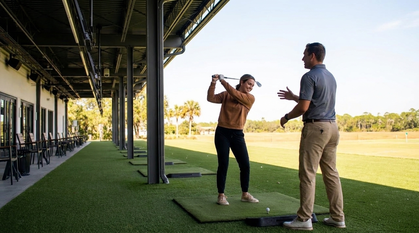Driving Range Club Rentals & Lessons in Palm Beach Gardens
