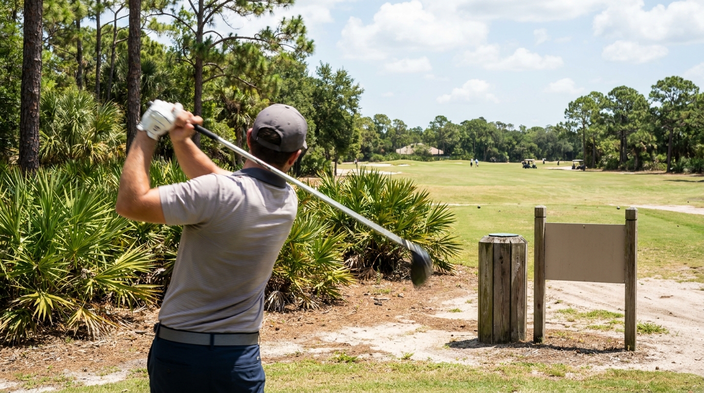 First Round at a Public Course in Palm Beach Gardens, FL - public golf course in Palm Beach Gardens, FL