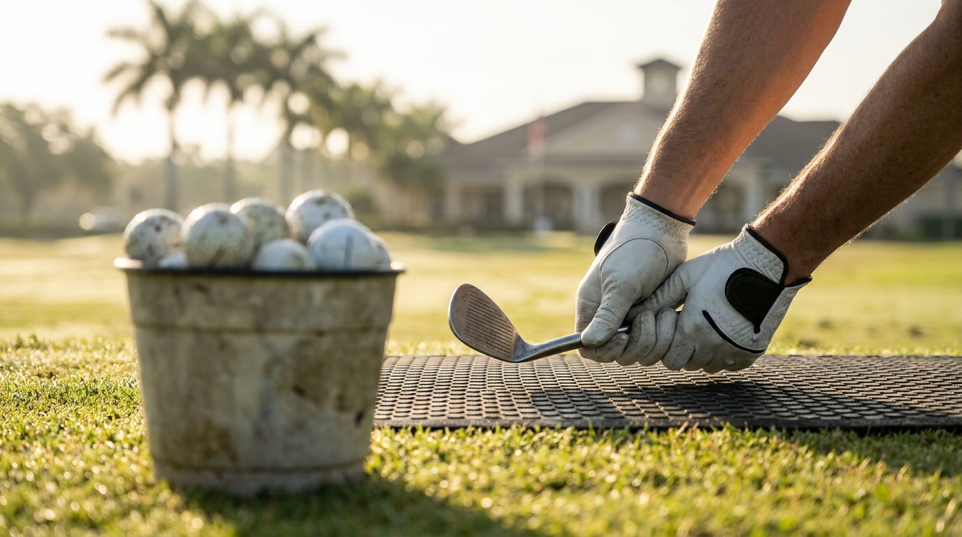 Warm Up Before a Round of Golf in Royal Palm Beach, FL - Driving Range in Royal Palm Beach, FL