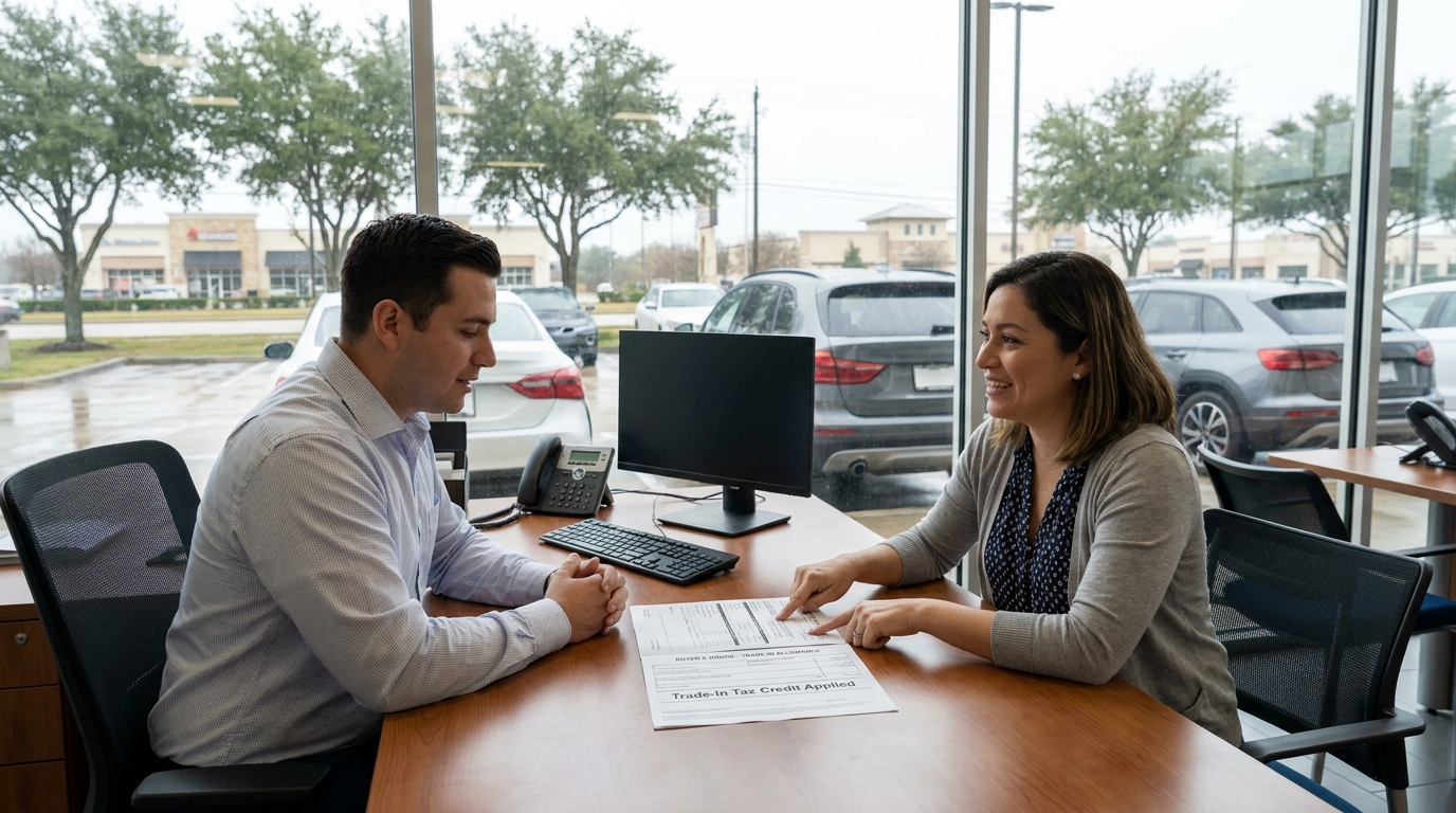 Trade-In Tax Credit When Buying a Car in Cypress, TX - Auto Dealership in Cypress, TX