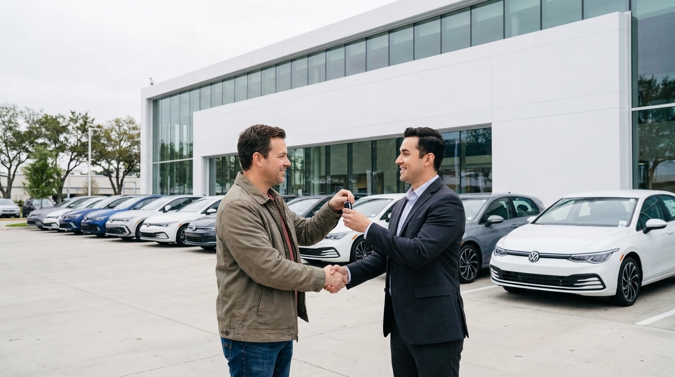 How to Trade In Your Car at a Woodlands VW Dealer - Auto Dealership in The Woodlands, TX
