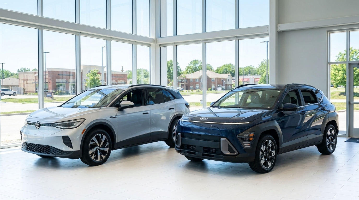 ID.4 vs Kona Electric Comparison in Raymore, MO - Volkswagen Dealer in Raymore, MO