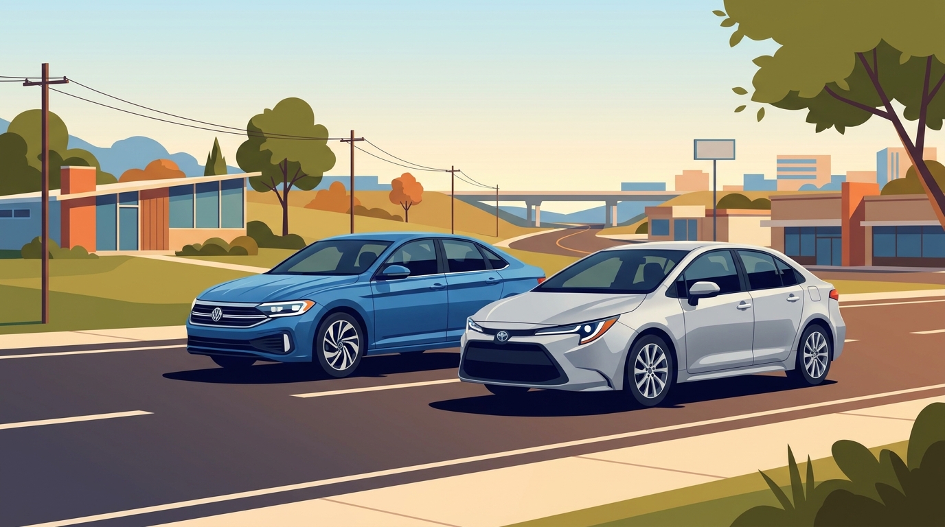 2026 VW Jetta vs Toyota Corolla in Overland Park, KS - Automotive Dealership in Overland Park, KS