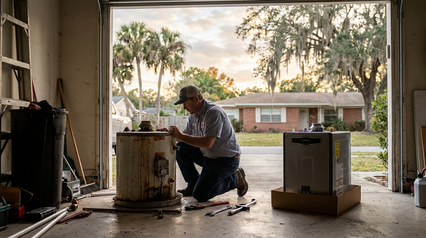 Water Heater: Repair or Replace? Arlington Manor, Jacksonville - plumber in Jacksonville, FL