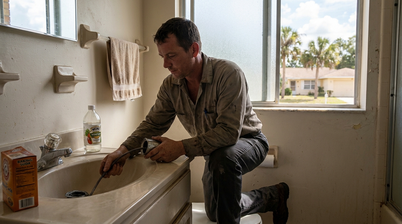 How to Clear a Slow Drain in Jacksonville, FL (2026) - Plumber in Jacksonville, FL