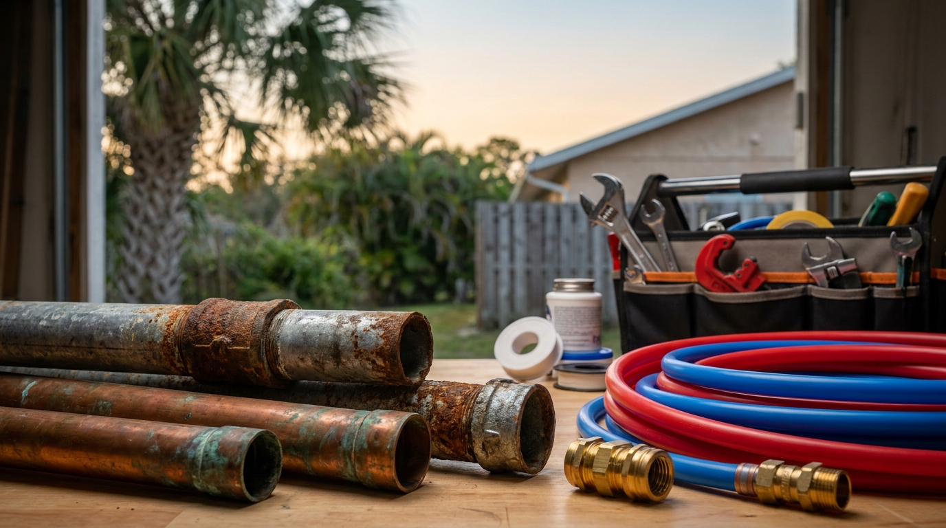 Repiping Signs in Charter Point, Jacksonville, FL - Plumber in Jacksonville, FL