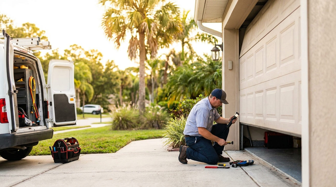 Garage Door Won't Open? Work Through These Troubleshooting Steps - plumber in Jacksonville, FL