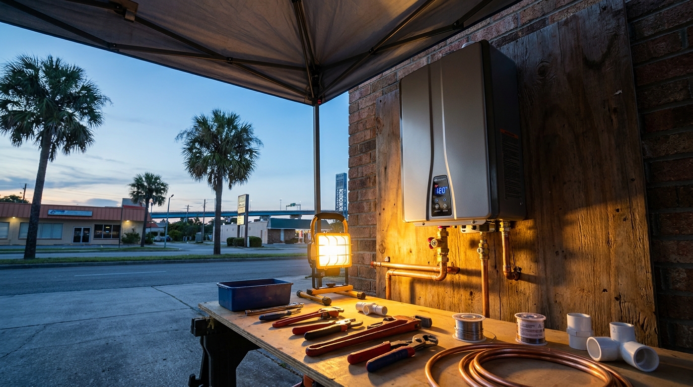 Electric Tankless Water Heaters in Jacksonville, FL - Plumber in Jacksonville, FL
