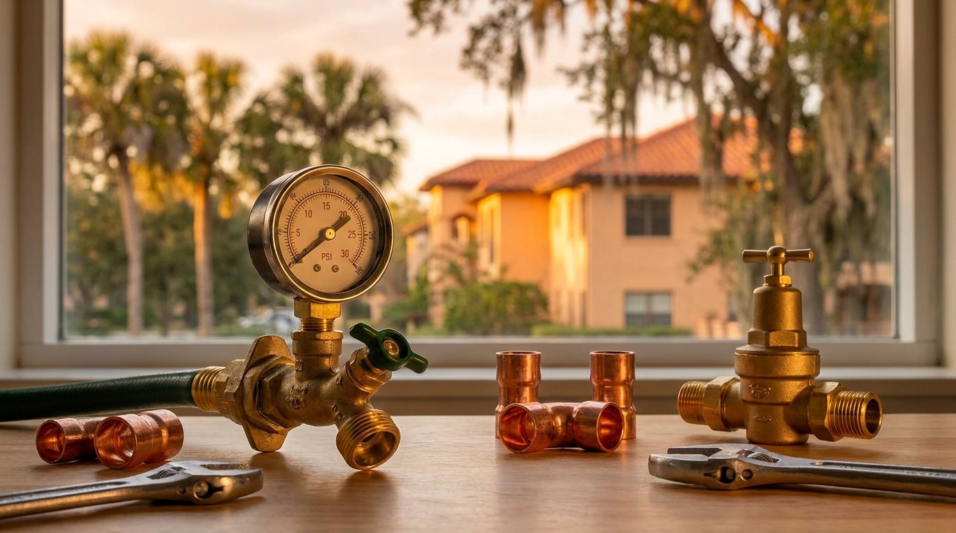 Low Water Pressure in Bartram Springs, Jacksonville FL - Plumber in Jacksonville, FL