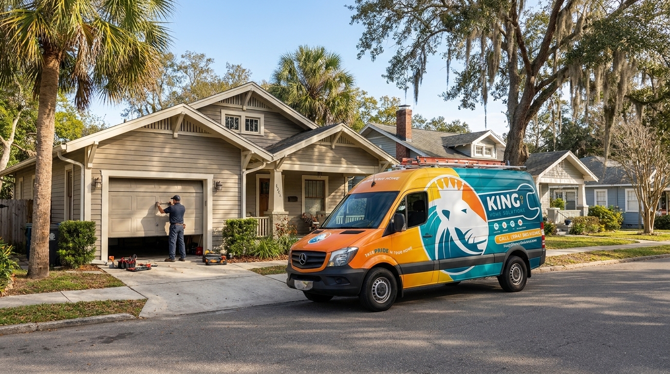 Same-Day Garage Door Repair in San Marco, Jacksonville: How It Works - Garage Door Contractor in Jacksonville, FL