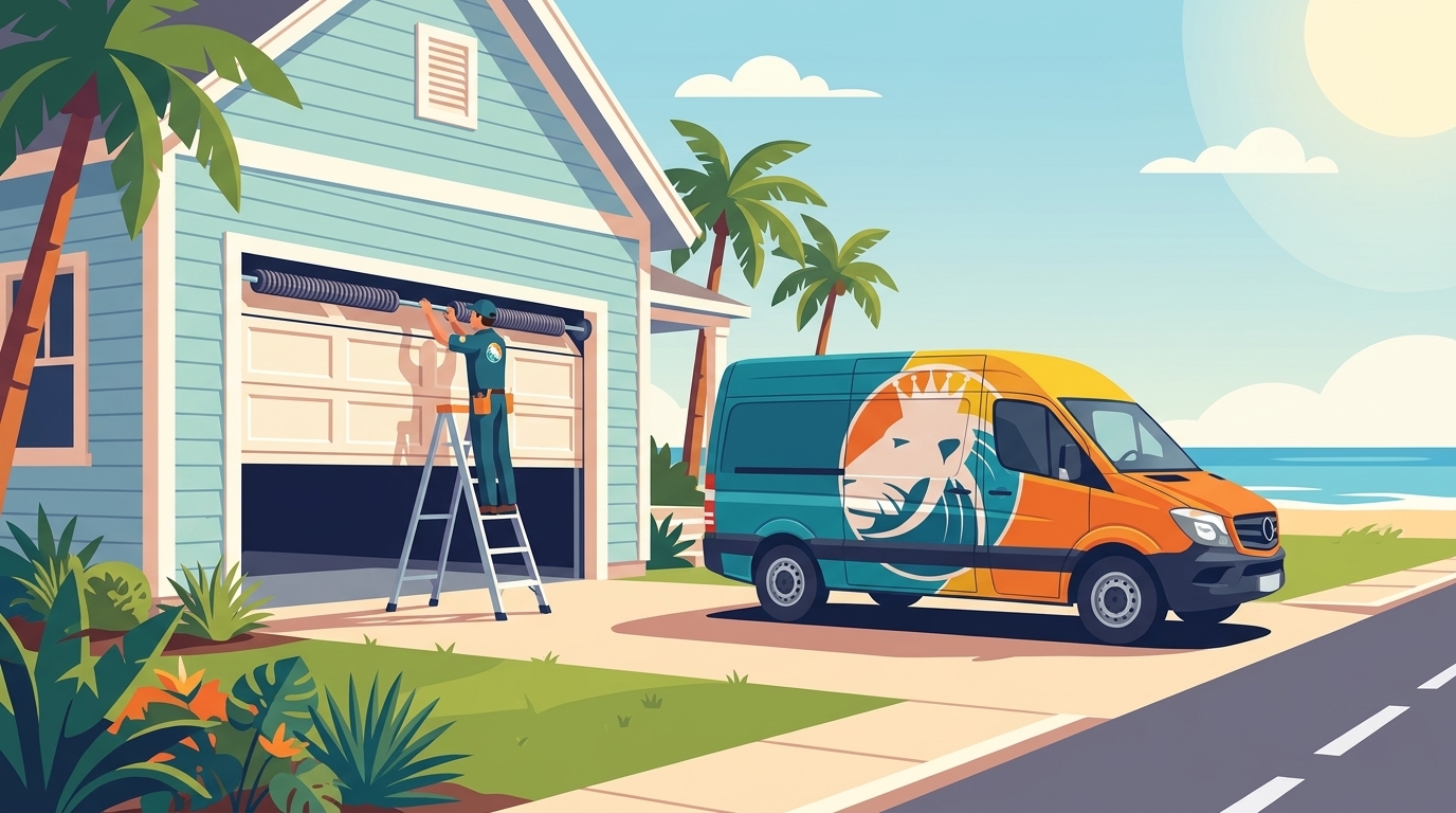 Garage Door Spring Repair in Atlantic Beach: What It Costs in 2026 - Garage Door Contractor in Atlantic Beach, FL