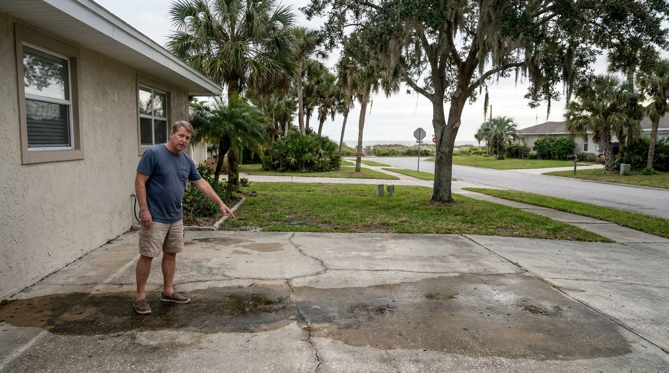 Slab Leak Warning Signs Atlantic Beach Homeowners Should Know - Plumber in Atlantic Beach, FL