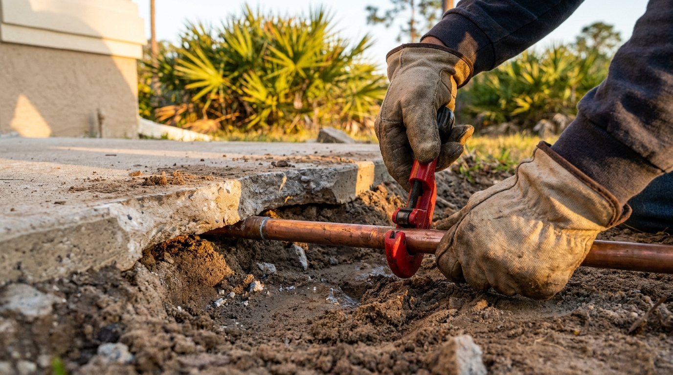 Slab Leak Causes in Atlantic Beach, FL: 2026 Guide - Plumber in Atlantic Beach, FL