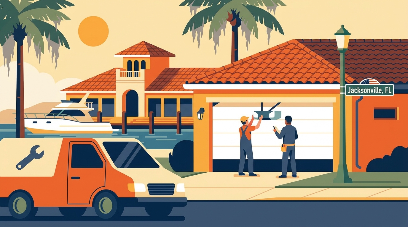 New Garage Door Openers in Epping Forest Yacht Club, Jacksonville: What You Should Spend - plumber in Jacksonville, FL