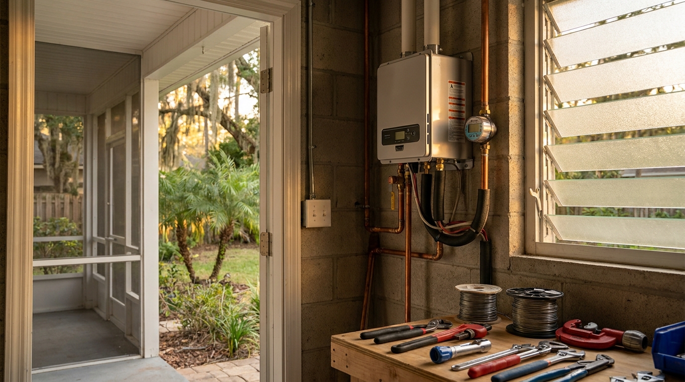 Electric Tankless Water Heater Sizing: Jacksonville, FL - Plumber in Jacksonville, FL