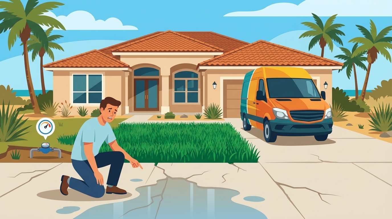 Slab Leak Signs Every Ponte Vedra Homeowner Should Know - Plumber in Ponte Vedra, FL