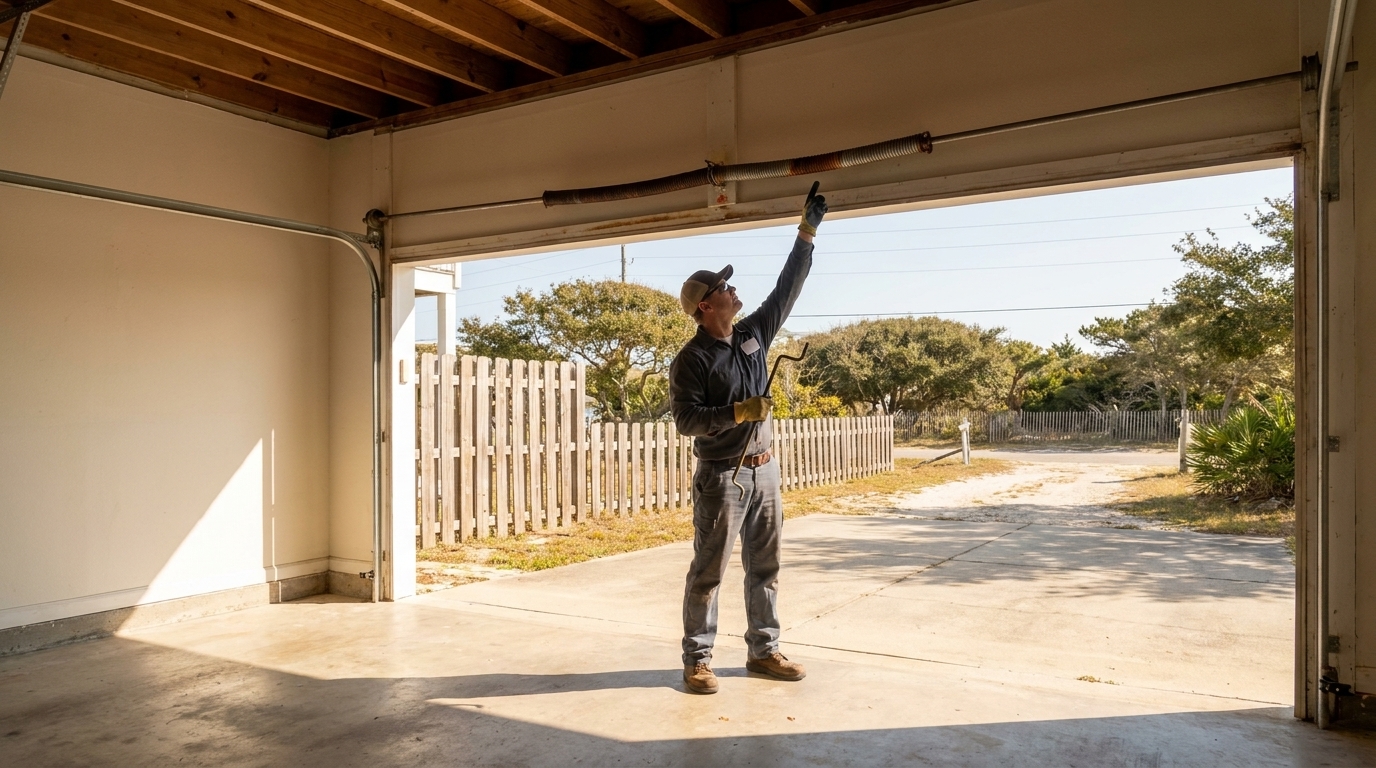 Torsion vs Extension Springs in Atlantic Beach, FL