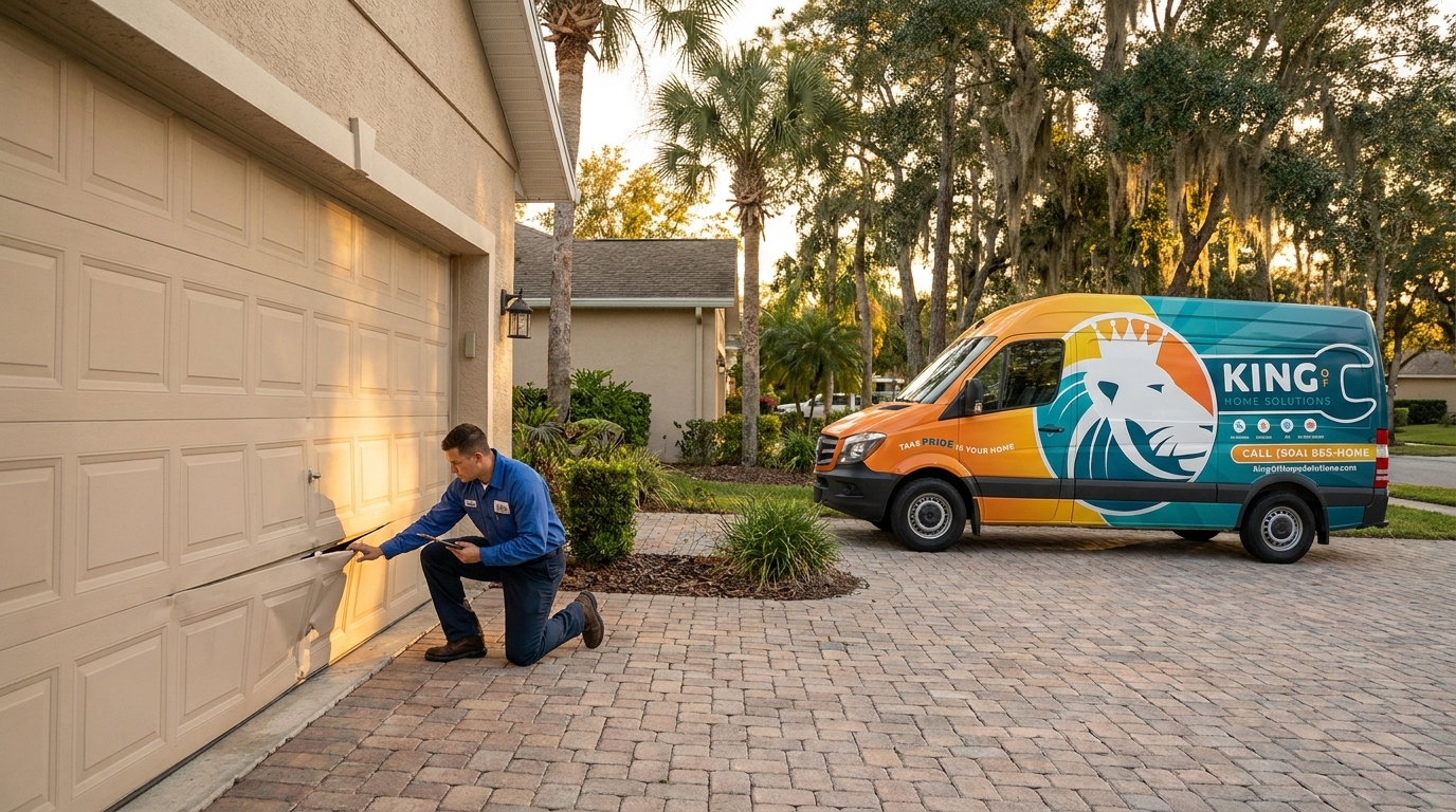 Panel Repair vs Replace in Beachwood, Jacksonville, FL - Garage Door Contractor in Jacksonville, FL