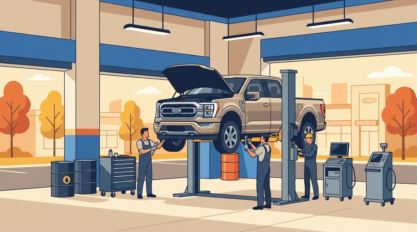 Ford Oil Change & Maintenance Service in Hazelwood, MO - Ford Dealership in hazelwood, mo
