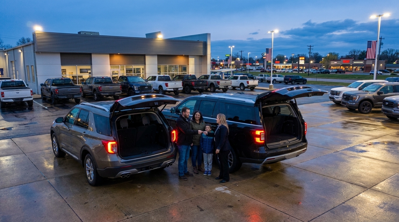 Ford Expedition vs Explorer Cargo & Seating: Hazelwood, MO - Ford Dealership in hazelwood, mo
