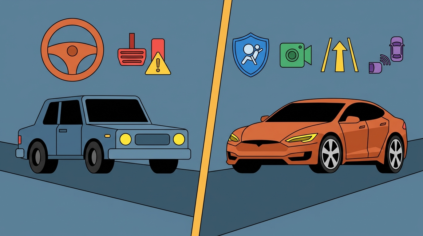 Car Safety Features to Look for When Buying: Modern vs Older Models