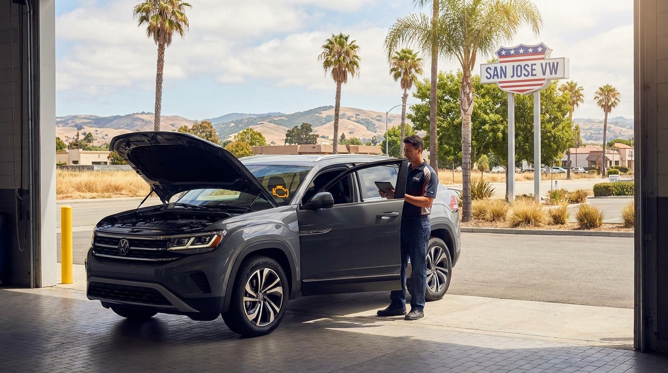 VW Check Engine Light: Diagnosis and Next Steps - Volkswagen dealer in San Jose, CA
